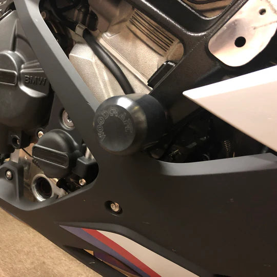 Woodcraft Frame Slider Kit w/ Pucks BMW S1000RR 2020-2024 - Adventure Parts
