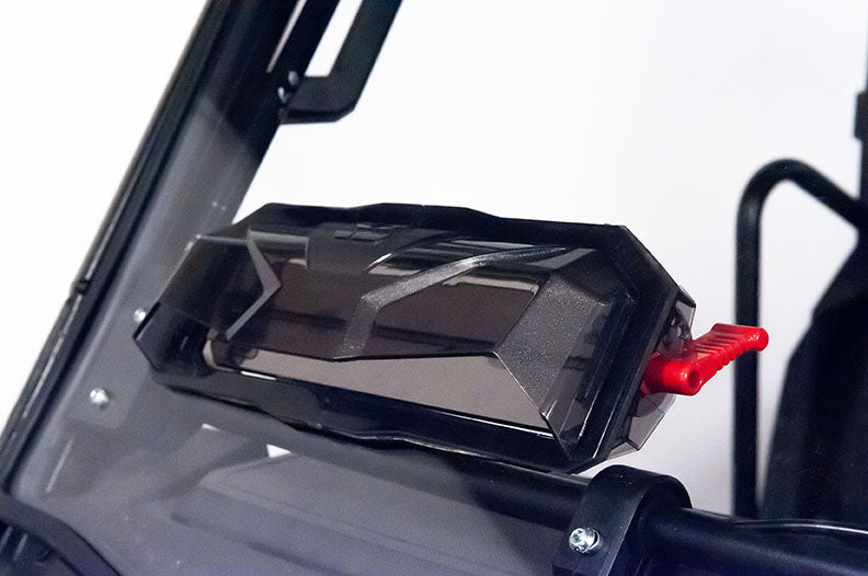 Seizmik Flip-Up Vented Windshield (Scratch Resistant Polycarbonate) ? Polaris Midsize Size Pro-Fit Ranger - Adventure Parts