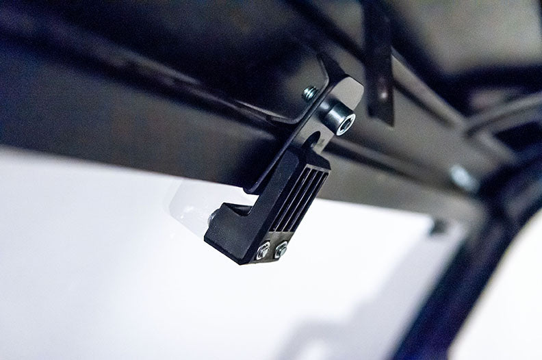 Seizmik Flip-Up Vented Windshield (Scratch Resistant Polycarbonate) ? Polaris Midsize Size Pro-Fit Ranger - Adventure Parts