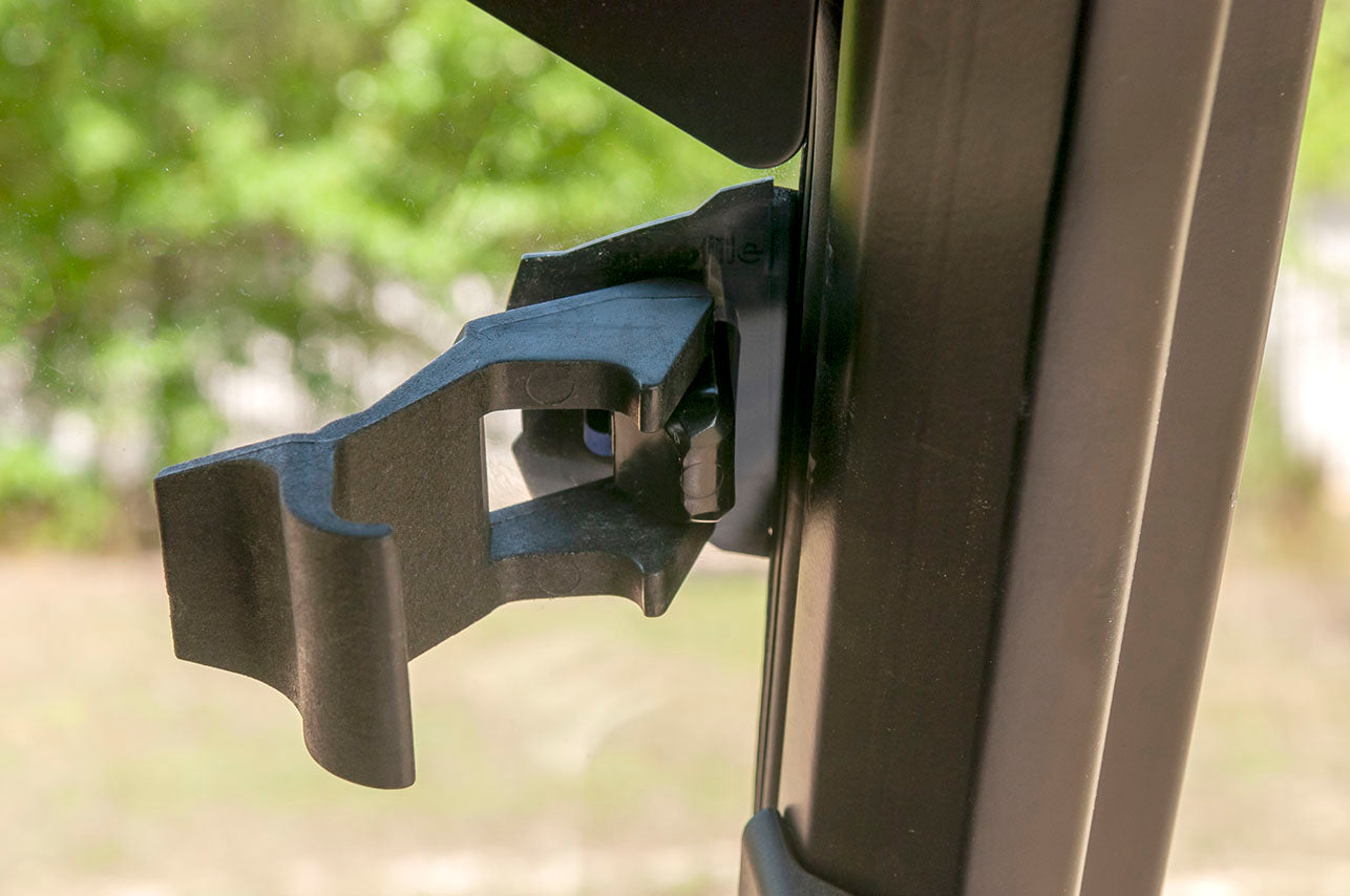 Seizmik Toolless Versa-Vent Windshield (UV Resistant Polycarbonate) Polaris Full Size Pro-Fit Ranger