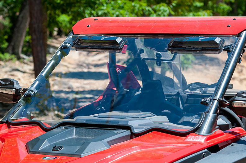 Seizmik Toolless Versa-Vent Windshield (Scratch Resistant Polycarbonate) ? Polaris RZR Pro XP - Adventure Parts