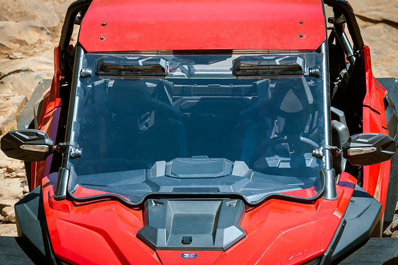 Seizmik Toolless Versa-Vent Windshield (Scratch Resistant Polycarbonate) ? Polaris RZR Pro XP - Adventure Parts