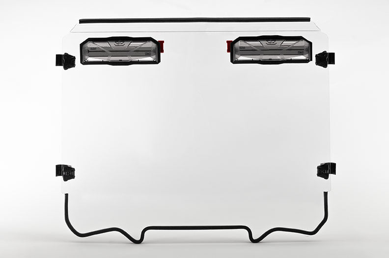 Seizmik Toolless Versa-Vent Windshield (Scratch Resistant Polycarbonate) ? Polaris RZR Pro XP - Adventure Parts