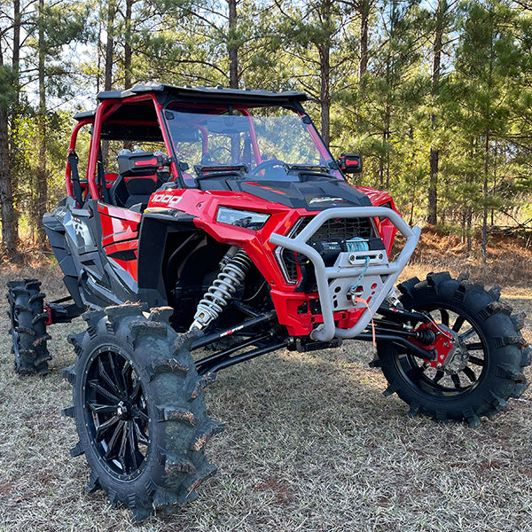 Seizmik Toolless Versa-Vent Scratch Resistant Hard Coated Windshield for Polaris RZR 1000 XP - Adventure Parts