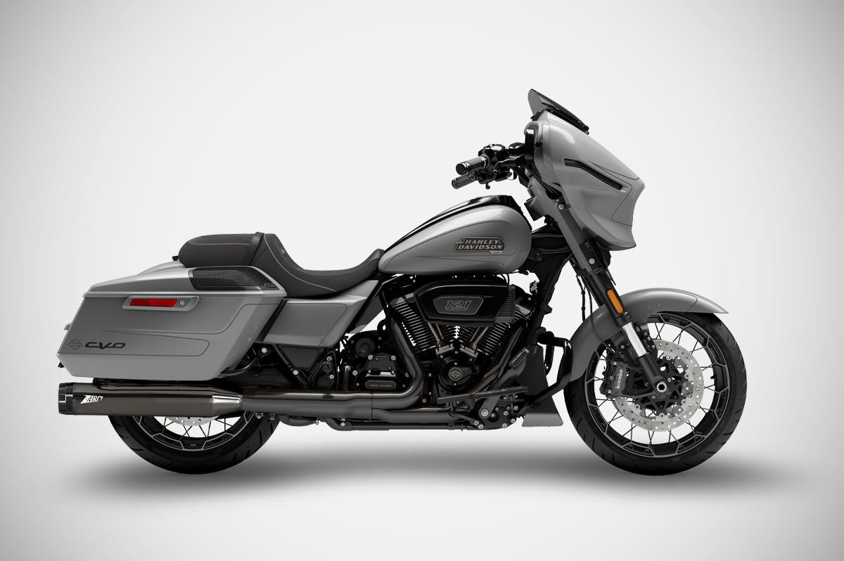 ZARD Slip-Ons "4.5 Inches" Exhaust Harley Davidson Cvo Street Glide 2017-2024 - Adventure Parts