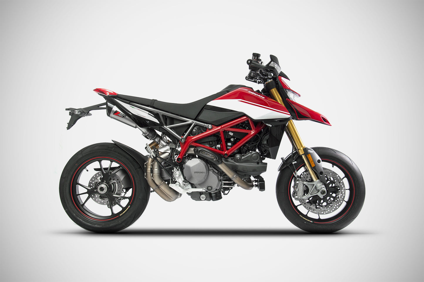 ZARD Exhaust Slip-On "Gt" Ducati Hypermotard 950/Sp 2019-2023 - Adventure Parts
