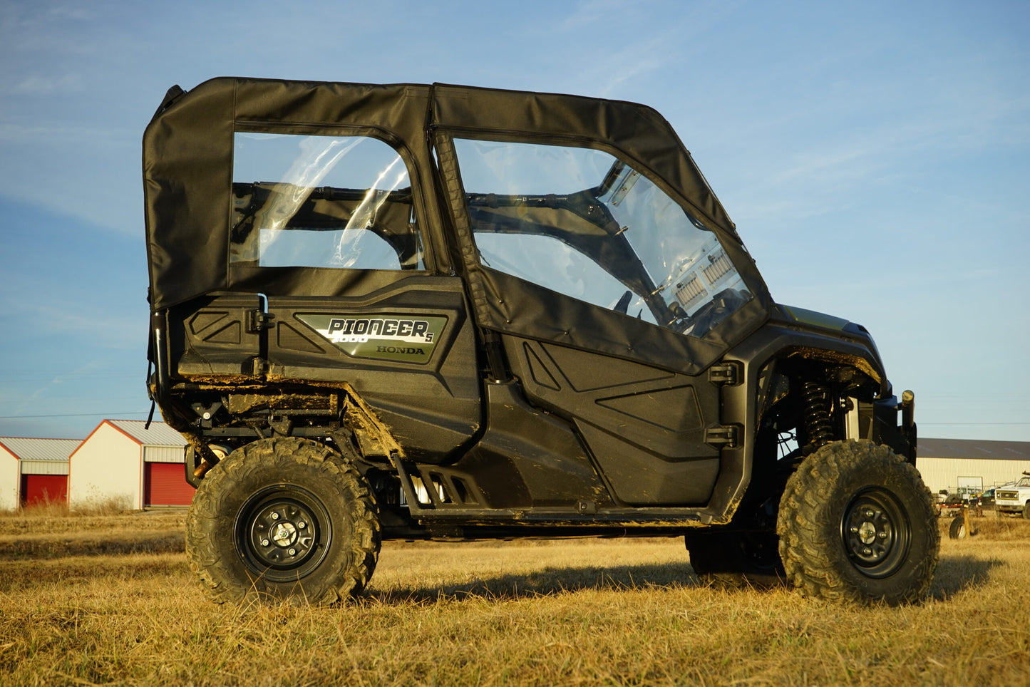 Seizmik Soft Doors, Middle and Rear Windows with Zipper Honda Pioneer - Adventure Parts