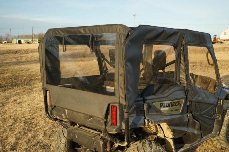 Seizmik Soft Doors, Middle and Rear Windows with Zipper Honda Pioneer - Adventure Parts