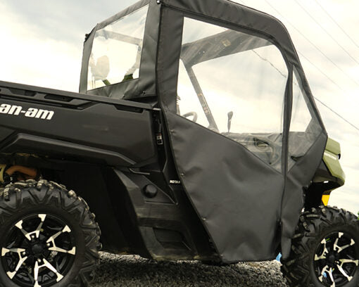 Seizmik Full Soft Doors with Zipper Can-Am Defender - Adventure Parts