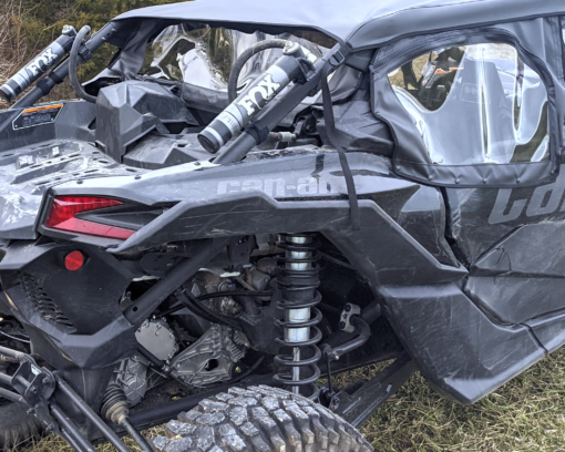 Seizmik Soft Upper Doors with Zipper Can-Am Maverick X3 Max