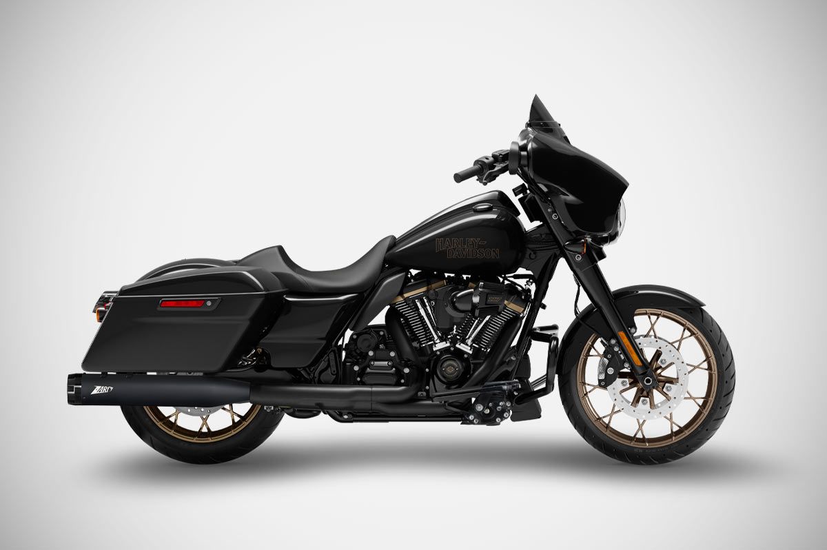 ZARD Slip-Ons "4.5 Inches" Exhaust Harley Davidson Street Glide ST 2017-2024 - Adventure Parts