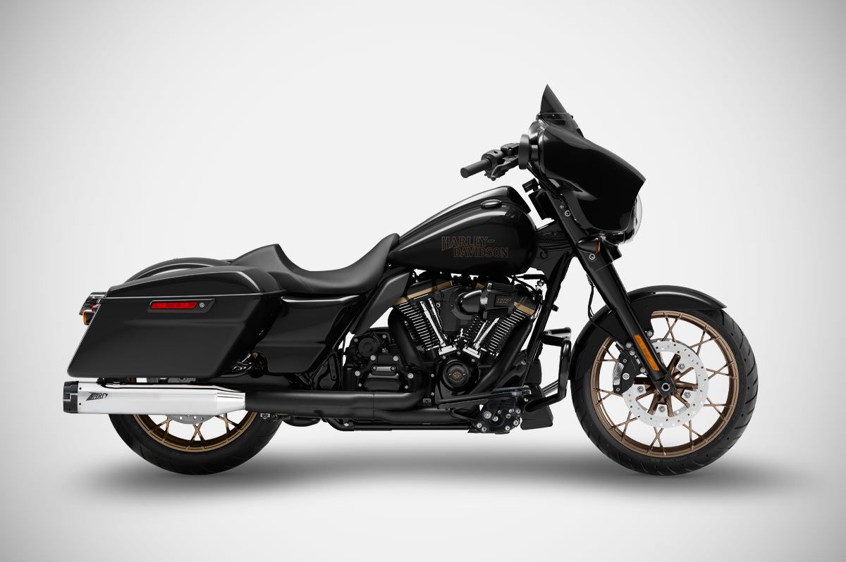 ZARD Slip-Ons "4.5 Inches" Exhaust Harley Davidson Street Glide ST 2017-2024 - Adventure Parts