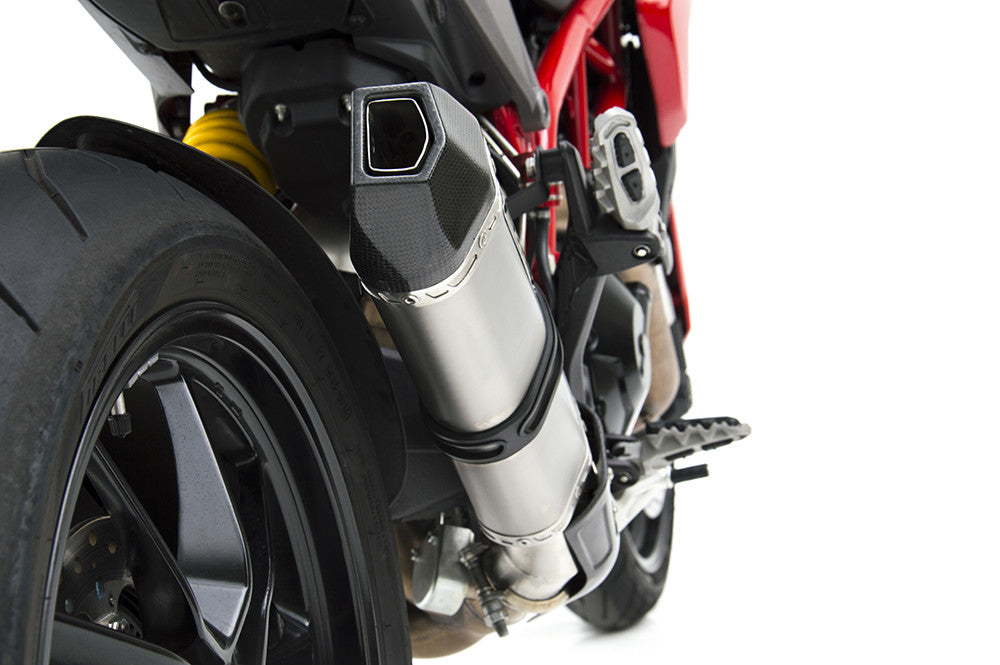 ZARD Exhaust Slip-On "Penta-R" Ducati Hypermotard 821 SP 2013-2015 - Adventure Parts