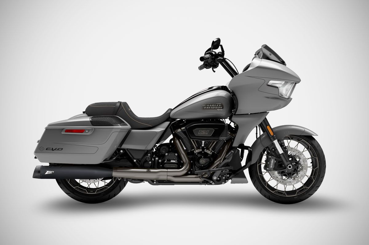 ZARD Exhaust Slip-Ons 4.5 Inches Harley Davidson CVO Road Glide 2017-2024 - Adventure Parts