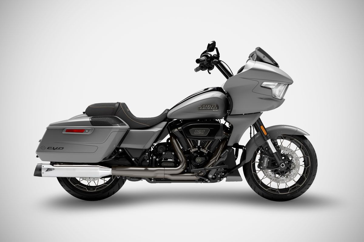 ZARD Exhaust Slip-Ons 4.5 Inches Harley Davidson CVO Road Glide 2017-2024 - Adventure Parts