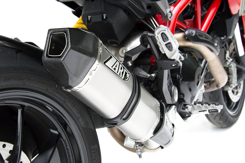ZARD Exhaust Slip-On "Penta-R" Ducati Hypermotard 821 SP 2013-2015 - Adventure Parts