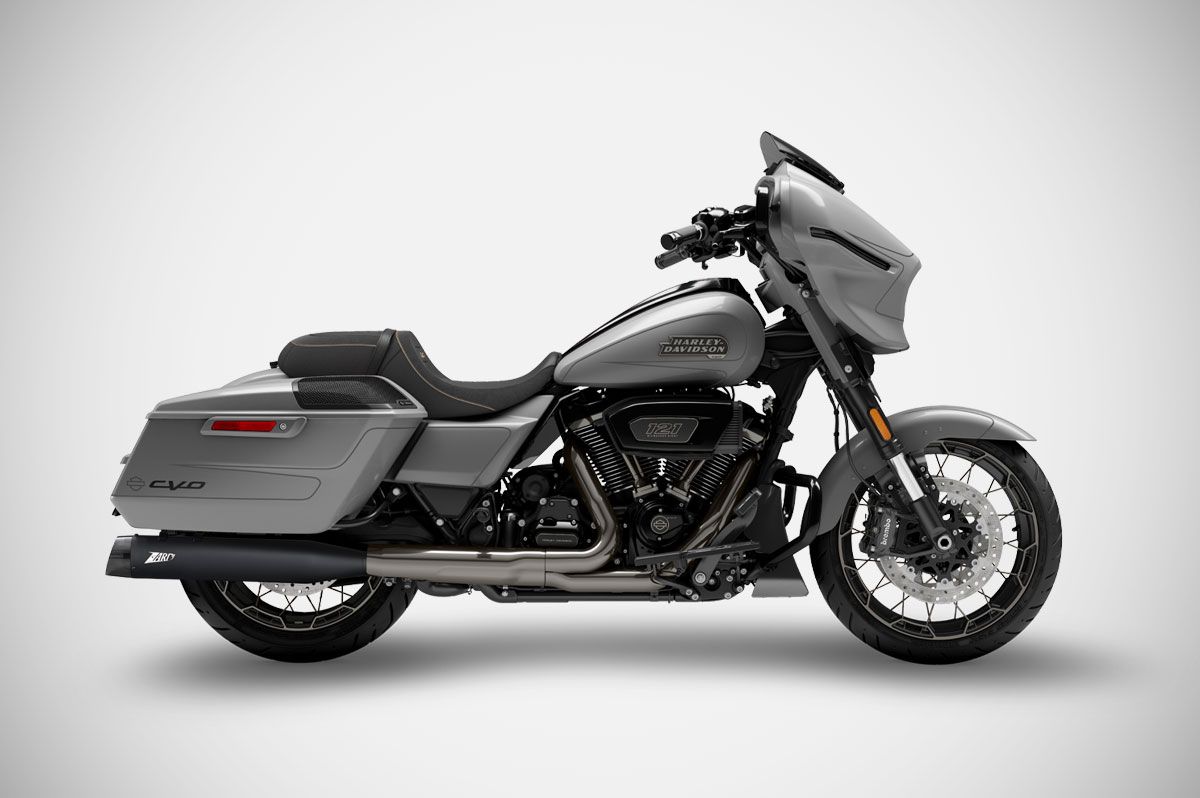 ZARD Slip-Ons "4.5 Inches" Exhaust Harley Davidson CVO Street Glide 2017-2024 - Adventure Parts