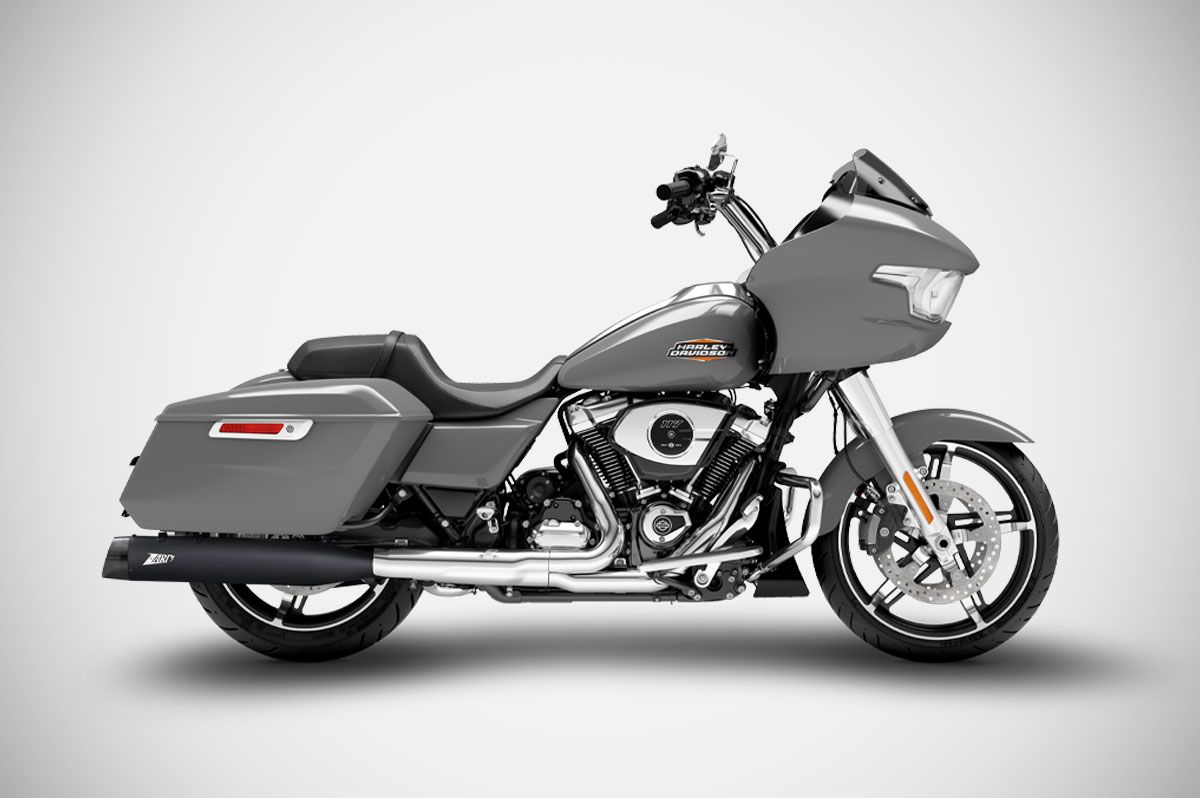ZARD Slip-Ons "4.5 Inches" Exhaust Harley Davidson Road Glide 2017-2024 - Adventure Parts