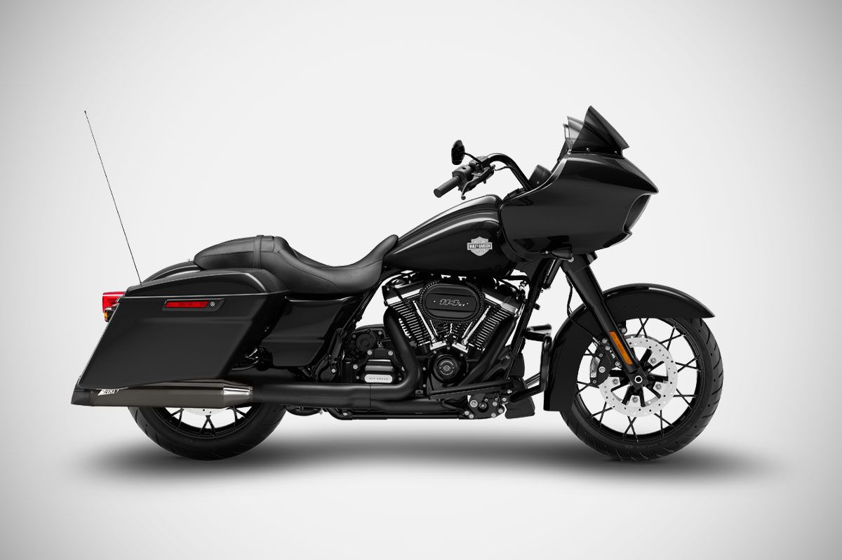 ZARD Slip-Ons "4.5 Inches" Exhaust Harley Davidson Road Glide 2017-2024 - Adventure Parts