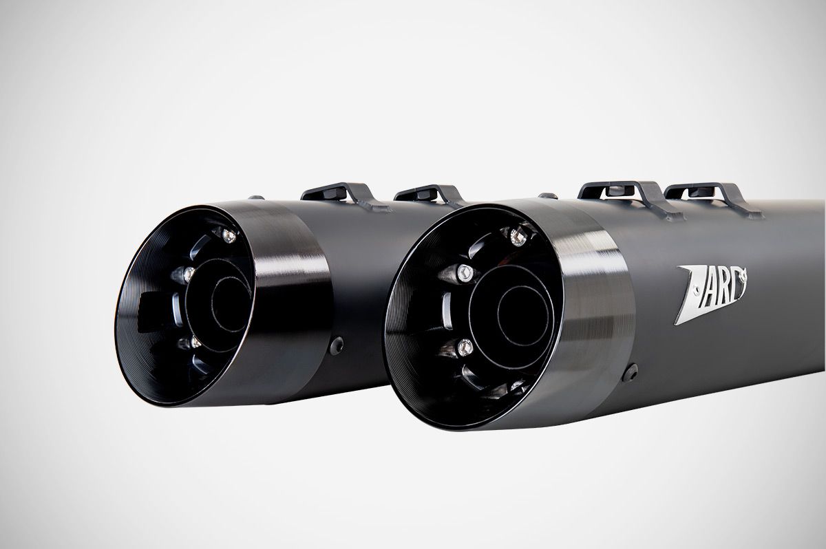ZARD Slip-Ons "4.5 Inches" Exhaust Harley Davidson CVO Street Glide 2017-2024 - Adventure Parts