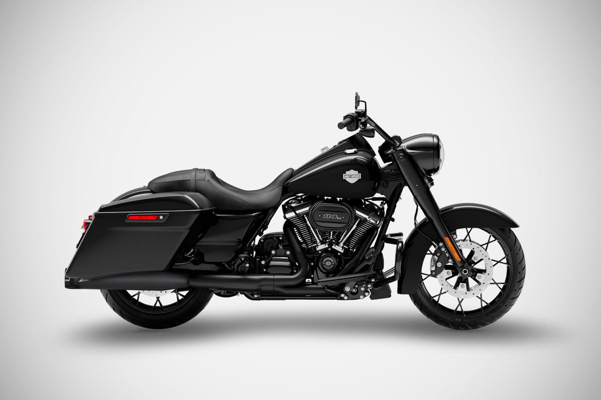 ZARD Exhaust Slip-Ons Flat 4.33 Inch Harley Davidson Road King Special 2006-2016 - Adventure Parts