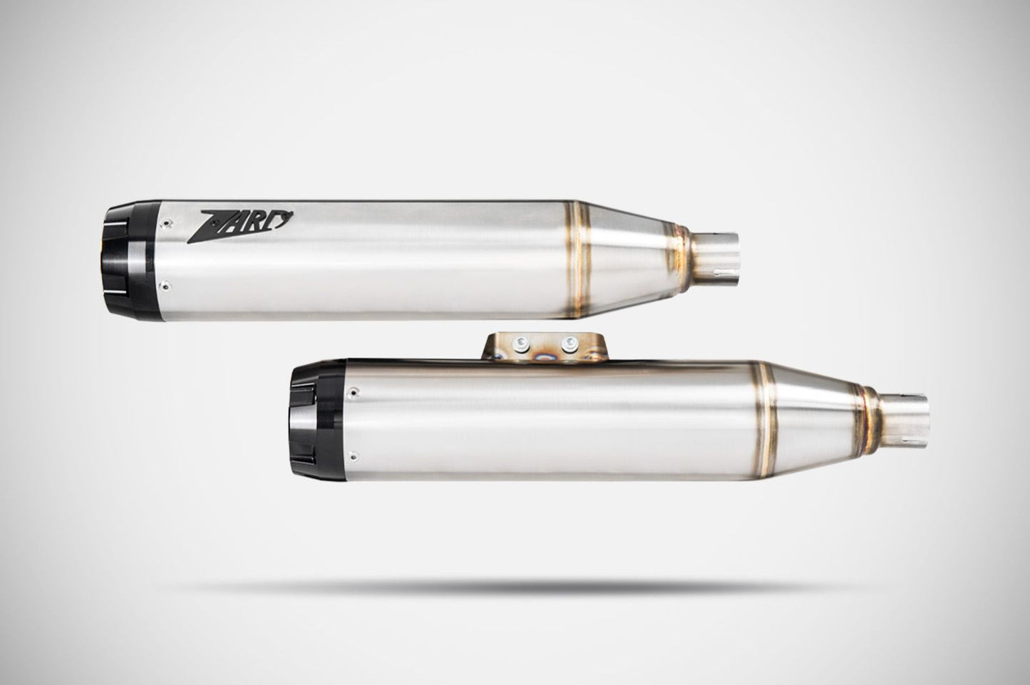 ZARD Exhaust Slip-Ons Overlapped Harley Davidson Heritage Classic 2017-2027 - Adventure Parts