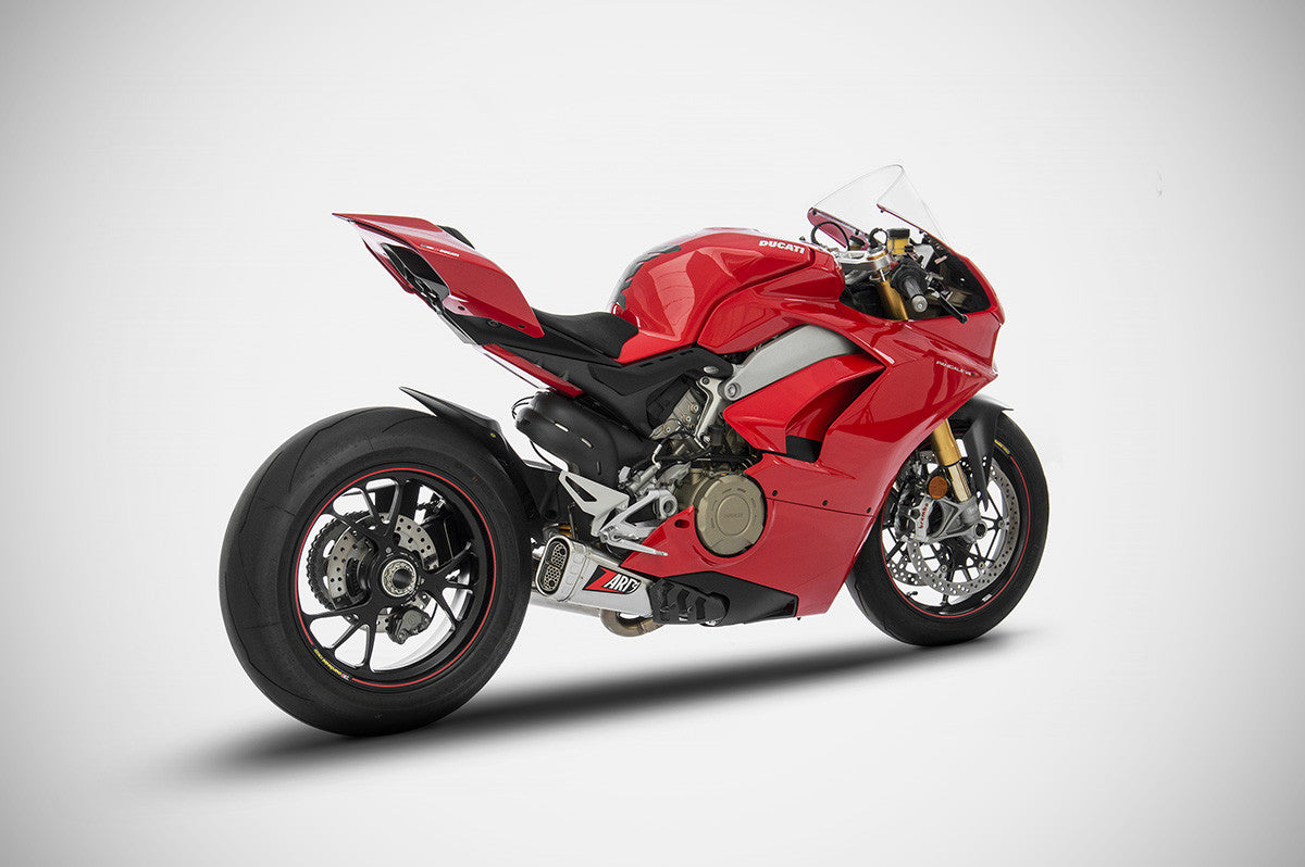 ZARD Exhaust Slip-On Compensed Ducati Panigale V4/V4S 2018-2023 - Adventure Parts