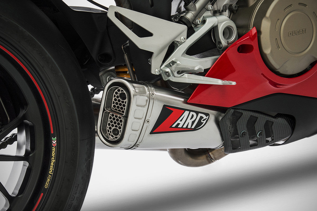 ZARD Exhaust Slip-On Compensed Ducati Panigale V4/V4S 2018-2023 - Adventure Parts