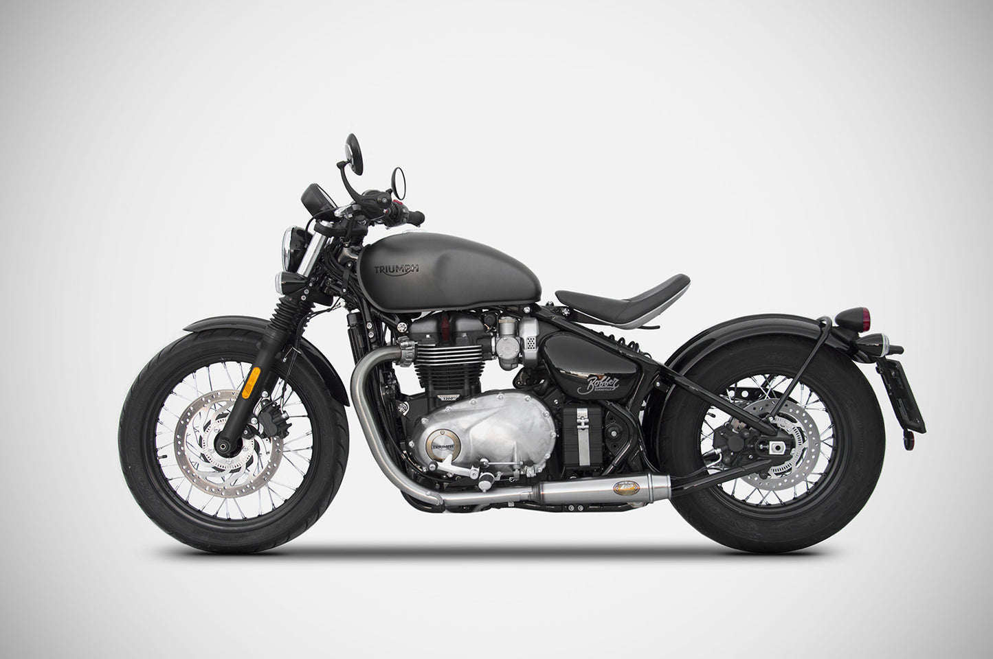 ZARD Slip-Ons Triumph Bobber 1200 Exhaust 2021-2023
