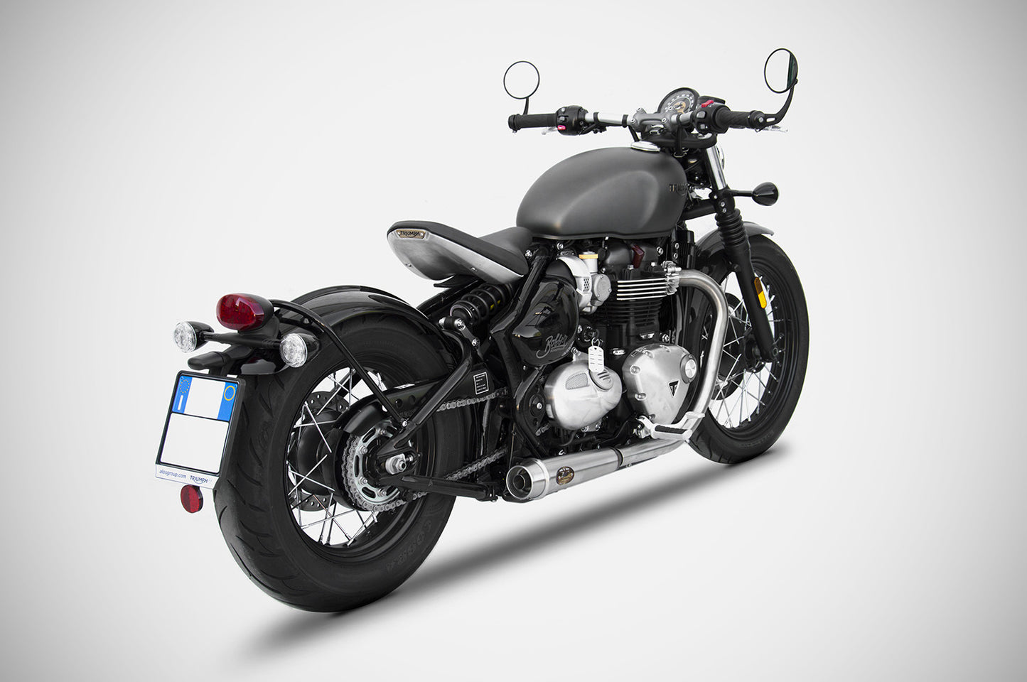 ZARD Slip-Ons Triumph Bobber 1200 Exhaust 2021-2023