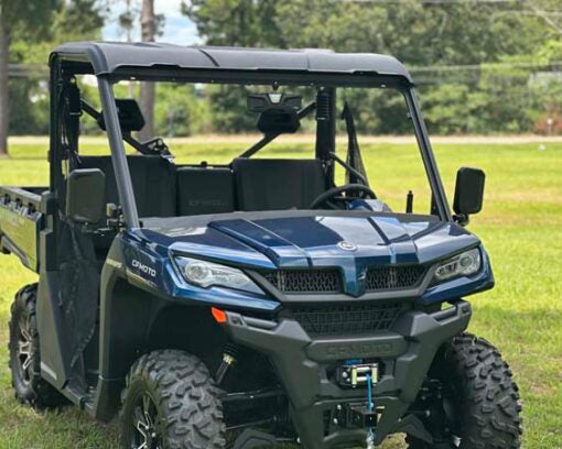 Seizmik Mirror Halo-RA CAST Rearview with Cast Aluminum Bezel – CF Moto