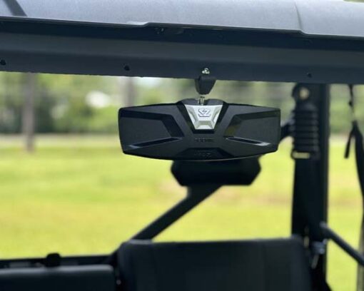 Seizmik Mirror Halo-RA CAST Rearview with Cast Aluminum Bezel – CF Moto