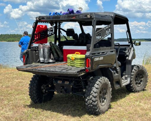 Seizmik Full Height Bed Rack – Polaris Ranger | Can-Am Defender - Adventure Parts