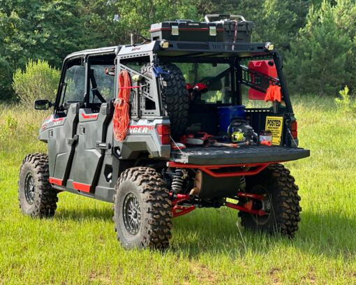Seizmik Full Height Bed Rack – Polaris Ranger | Can-Am Defender - Adventure Parts