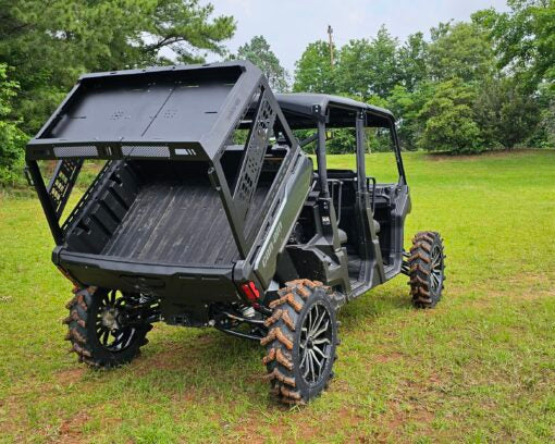 Seizmik Full Height Bed Rack – Polaris Ranger | Can-Am Defender - Adventure Parts