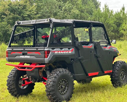 Seizmik Full Height Bed Rack – Polaris Ranger | Can-Am Defender - Adventure Parts