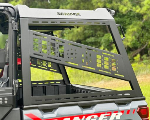 Seizmik Full Height Bed Rack – Polaris Ranger | Can-Am Defender - Adventure Parts