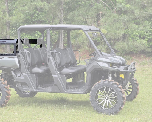 Seizmik Half Height Bed Rack – Polaris Ranger | Can-Am Defender - Adventure Parts