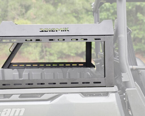 Seizmik Half Height Bed Rack – Polaris Ranger | Can-Am Defender - Adventure Parts