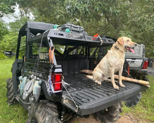 Seizmik Half Height Bed Rack – Polaris Ranger | Can-Am Defender - Adventure Parts