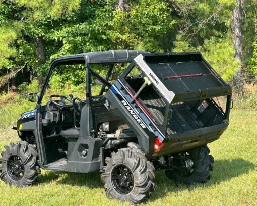 Seizmik Half Height Bed Rack – Polaris Ranger | Can-Am Defender - Adventure Parts