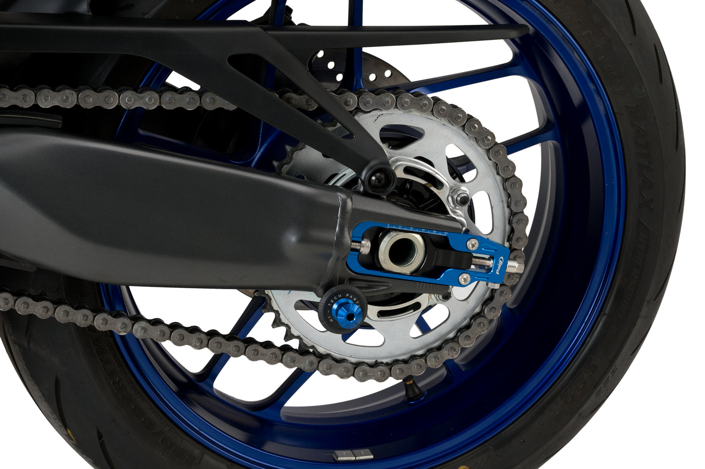 Puig Chain Tensioner Adjuster Yamaha MT-09, SP 2021-2025 - Adventure Parts