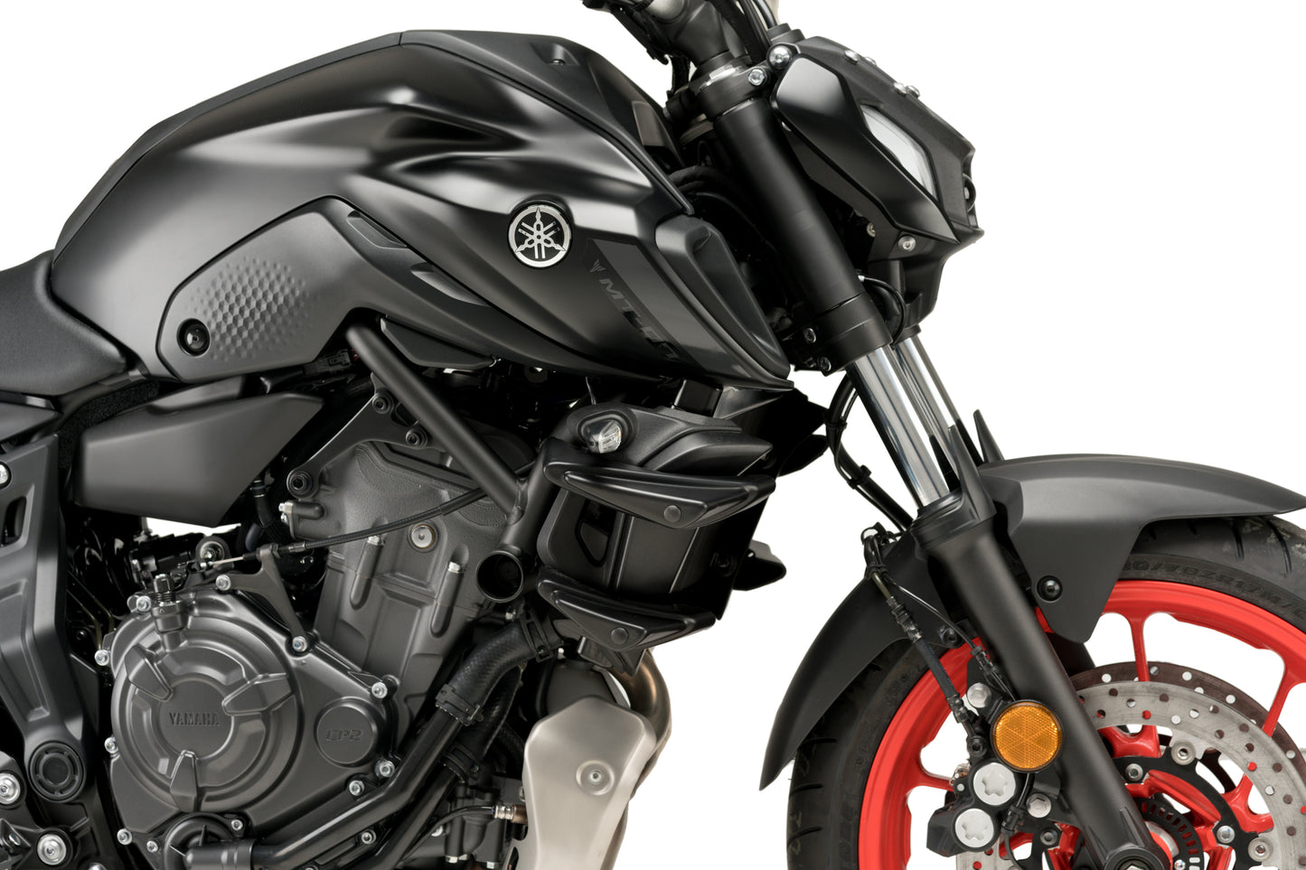 Puig Downforce Naked Side Spoilers Yamaha MT-07 2021-2024