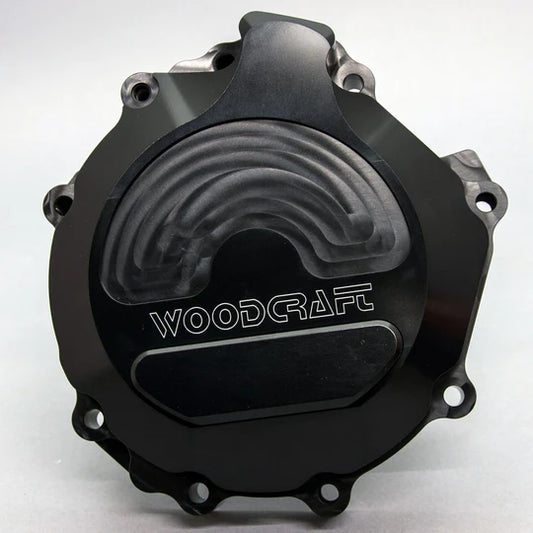 Woodcraft LHS Stator Cover w/ Skid Plate Kawasaki Ninja ZX-10R 2006-2010 - Adventure Parts