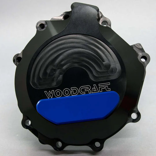 Woodcraft LHS Stator Cover w/ Skid Plate Kawasaki Ninja ZX-10R 2006-2010 - Adventure Parts