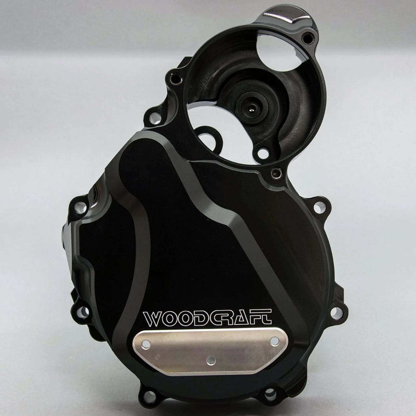 Woodcraft LHS Stator Cover w/ Skid Plate Suzuki GSX-R750 2006-2024 - Adventure Parts
