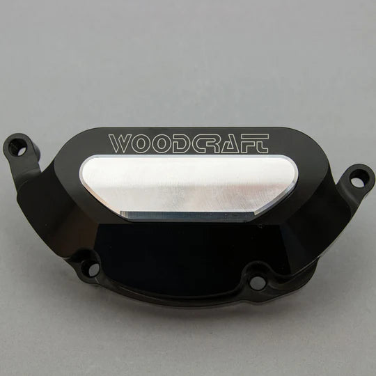 Woodcraft LHS Stator Cover Protector w/ Skid Plate Suzuki GSX-R750 2006-2024 - Adventure Parts