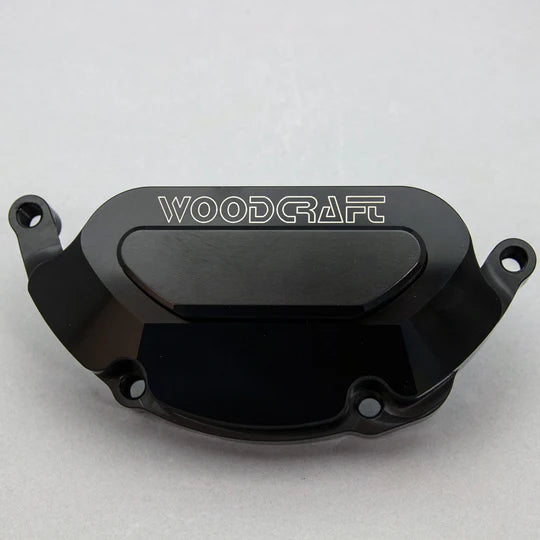 Woodcraft LHS Stator Cover Protector w/ Skid Plate Suzuki GSX-R750 2006-2024 - Adventure Parts