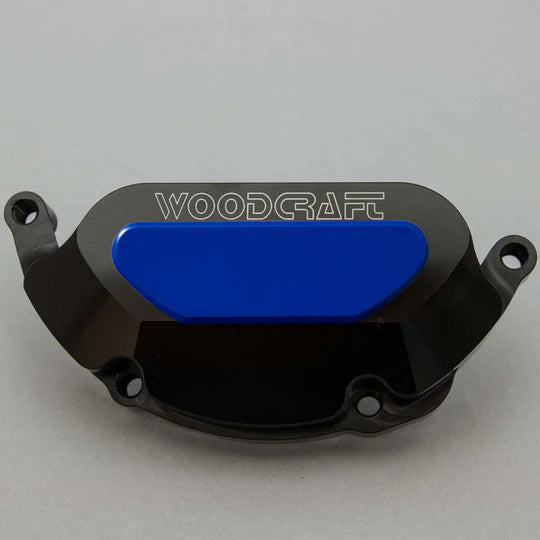 Woodcraft LHS Stator Cover Protector w/ Skid Plate Suzuki GSX-R750 2006-2024 - Adventure Parts