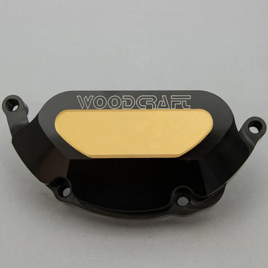 Woodcraft LHS Stator Cover Protector w/ Skid Plate Suzuki GSX-R750 2006-2024 - Adventure Parts